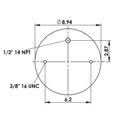 Körük Komple Plastik Piston W013588864 - 42.88.777.90779