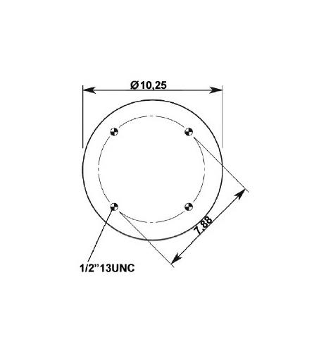 Körük Komple Plastik Piston W013589203 - 42.88.777.90784