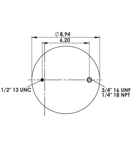 Körük Komple Plastik Piston W013589367 - 42.88.777.90817