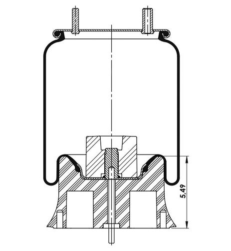 Körük Komple Plastik Piston W013589243 - 42.88.777.90786