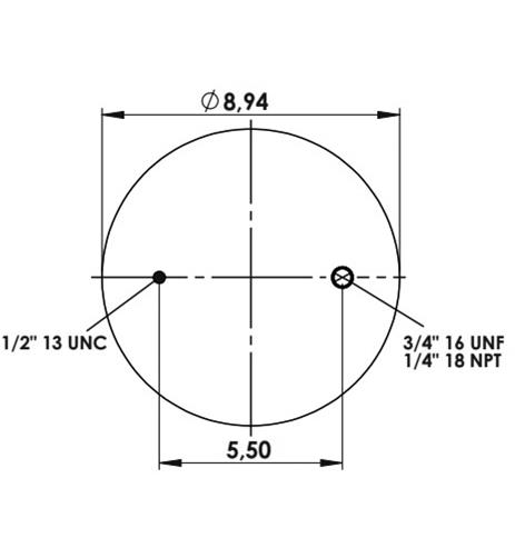 Körük Komple Plastik Piston W013589243 - 42.88.777.90786