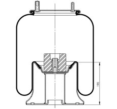 42.88.777.90816 - Körük Komple Metal Piston W013589367