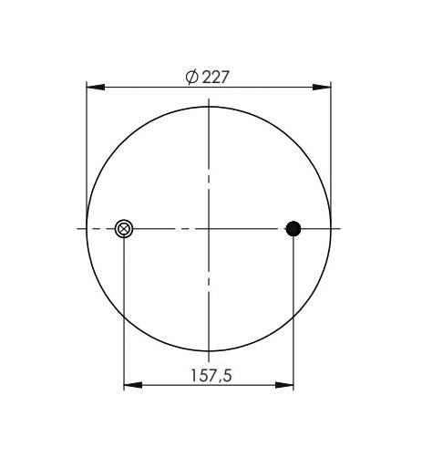 Körük Komple Metal Piston W013589367 - 42.88.777.90816