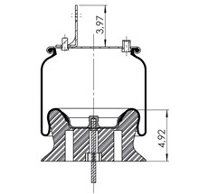 45.88.777.91232 - Körük Komple Plastik Piston W013589875