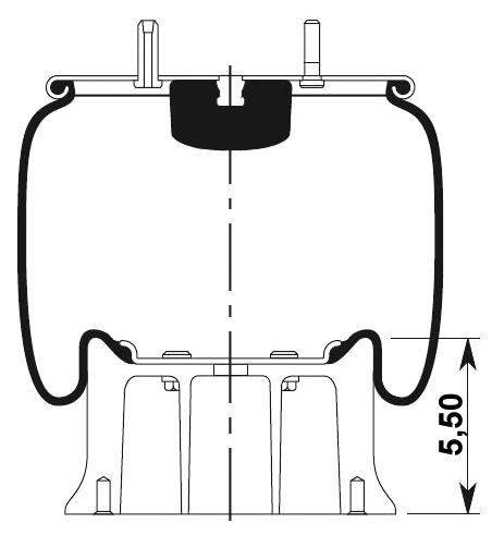 Körük Komple Metal Piston W013589121 - 42.88.777.90732