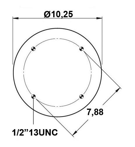 Körük Komple Metal Piston W013589121 - 42.88.777.90732