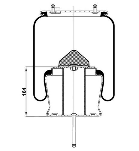 Körük Komple Metal Piston 6710Np03 - 13.88.777.91017