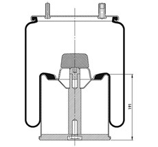 39.88.777.91021 - Körük Komple Metal Piston 4963Np01