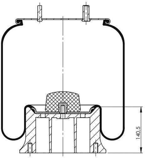 Körük Komple Plastik Piston W013589141 - 45.88.777.91231