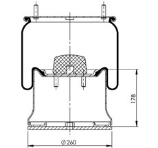 84.88.777.90972 - Körük Komple Metal Piston 4023Np08