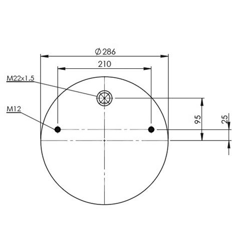 Körük Komple Metal Piston 4023Np08 - 84.88.777.90972