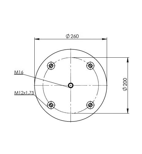 Körük Komple Metal Piston 4023Np08 - 84.88.777.90972