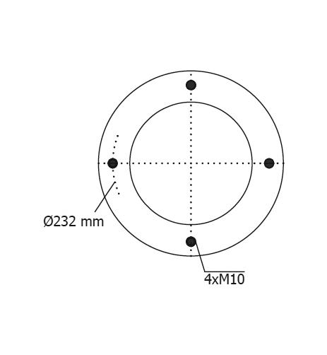 3 Katlı Körük Komple D300mm M16 M10x8 - 83.88.777.91171