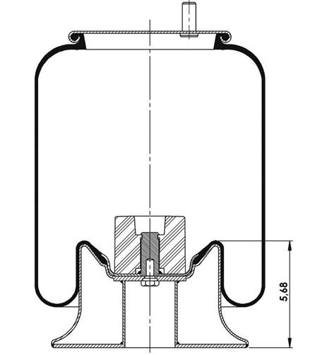 Körük Komple Metal Piston W013589265 - 42.88.777.90740