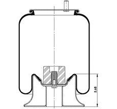 42.88.777.90740 - Körük Komple Metal Piston W013589265