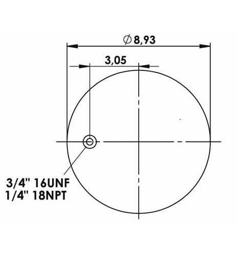 Körük Komple Metal Piston W013589265 - 42.88.777.90740