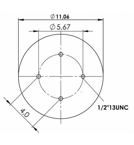 Körük Komple Metal Piston W013589265 - 42.88.777.90740