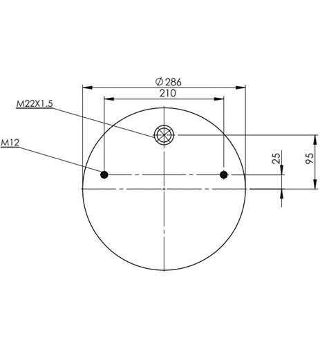 Air Spring With Plastic Piston 4023Np08 - 92.88.777.90964