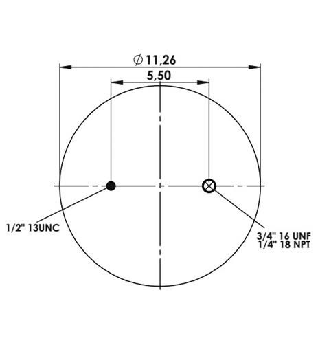 Körük Komple Metal Piston W013589141 - 42.88.777.90804