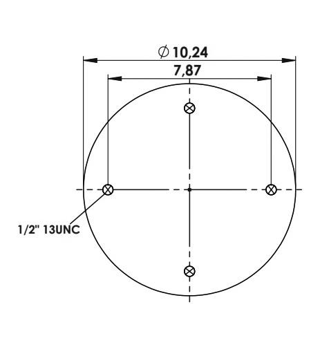 Körük Komple Metal Piston W013589141 - 42.88.777.90804