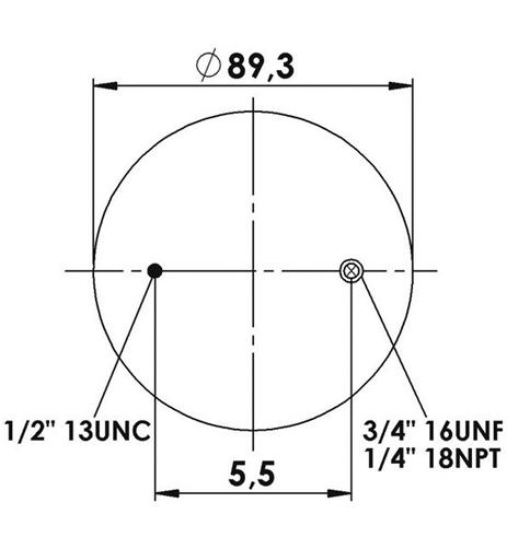 Körük Pistonsuz 4159Np13 - 42.88.777.90709