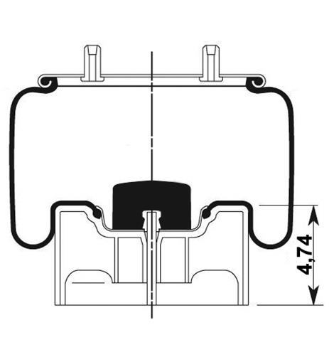 Körük Komple Plastik Piston W013588709 - 42.88.777.90726