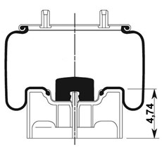 42.88.777.90726 - Körük Komple Plastik Piston W013588709