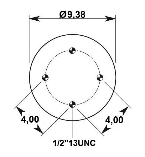 Körük Komple Metal Piston W013588710 - 42.88.777.90727