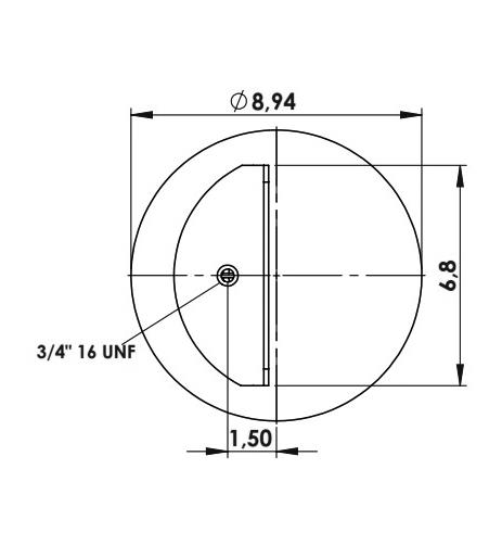 Körük Komple Plastik Piston W013589617 - 42.88.777.90728