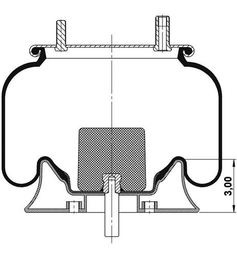 Körük Komple Metal Piston W013589039 - 42.88.777.90730