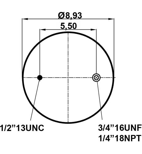 Körük Komple Metal Piston W013589039 - 42.88.777.90730