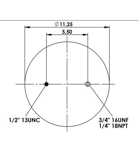 Körük Komple Metal Piston W013589122 - 42.88.777.90733