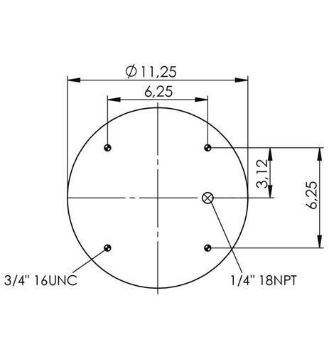 Körük Komple Plastik Piston W013589156 - 42.88.777.90735