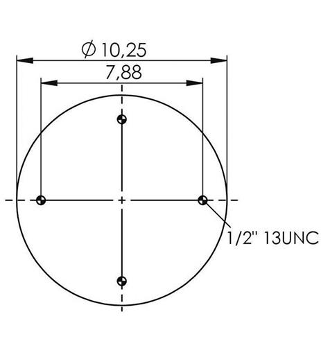 Körük Komple Plastik Piston W013589156 - 42.88.777.90735