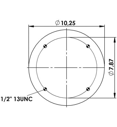 Körük Komple Plastic Piston W013589158 - 42.88.777.90736