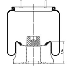 42.88.777.90737 - Körük Komple Metal Piston W013589177