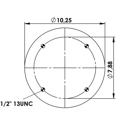 Körük Komple Metal Piston W013589177 - 42.88.777.90737