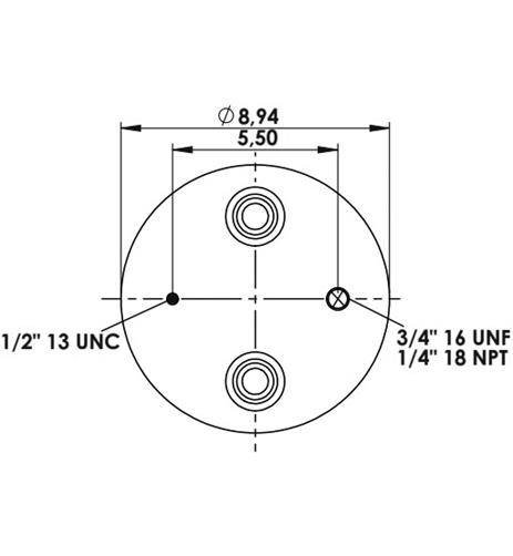 Körük Komple Metal Piston W013589213 - 42.88.777.90738