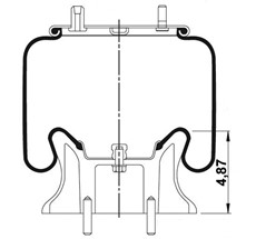 42.88.777.90739 - Körük Komple Plastik Piston W013589213