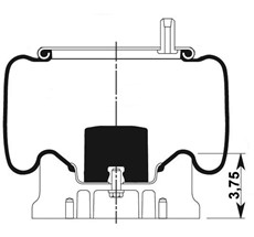 42.88.777.90741 - Körük Komple Metal Piston W013589270