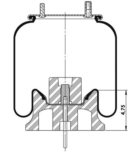 Körük Komple Plastik Piston W013589293 - 42.88.777.90742