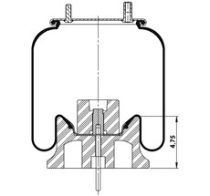 42.88.777.90742 - Körük Komple Plastik Piston W013589293