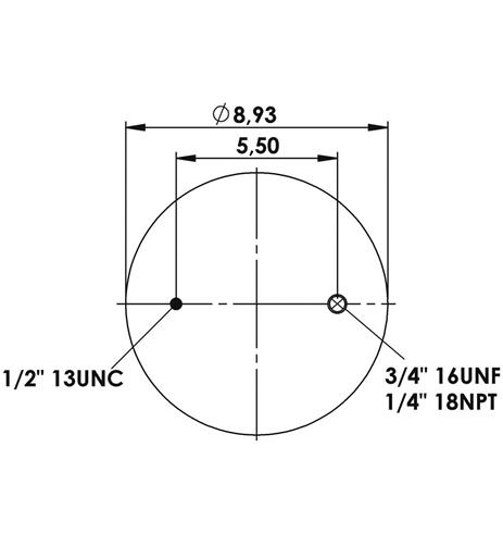 Körük Komple Plastik Piston W013589293 - 42.88.777.90742