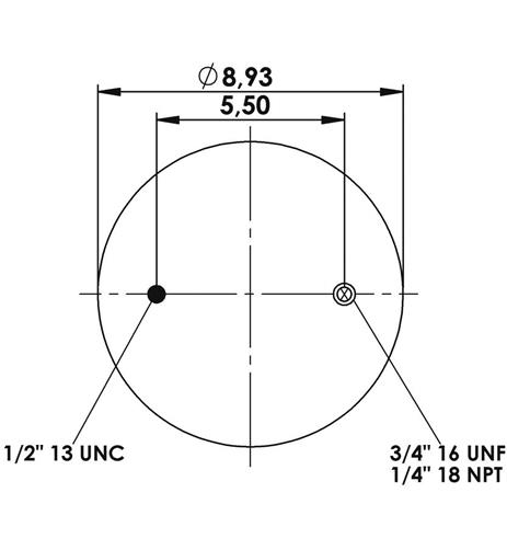 Körük Komple Plastik Piston W013589320 - 42.88.777.90743