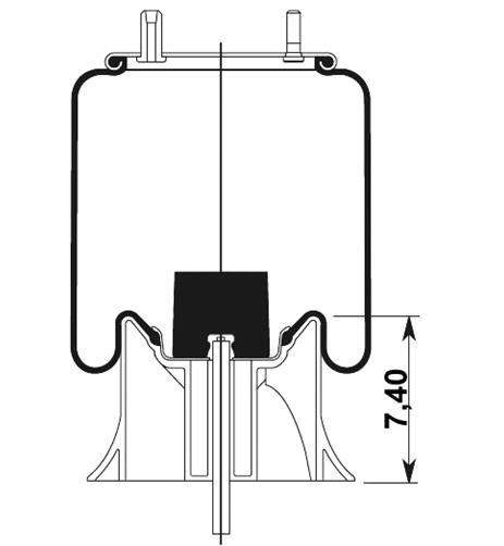 Körük Komple Plastik Piston W013589370 - 42.88.777.90746