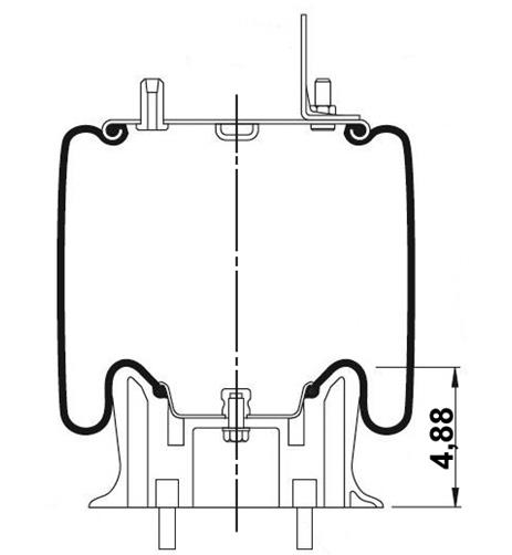 Körük Komple Plastik Piston W013589371 - 42.88.777.90747