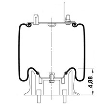 42.88.777.90747 - Körük Komple Plastik Piston W013589371