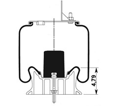 42.88.777.90748 - Körük Komple Plastik Piston W013589375