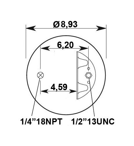 Körük Komple Plastik Piston W013589375 - 42.88.777.90748