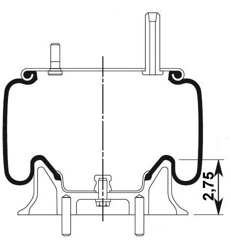 Körük Komple Plastik Piston W013589422 - 42.88.777.90749